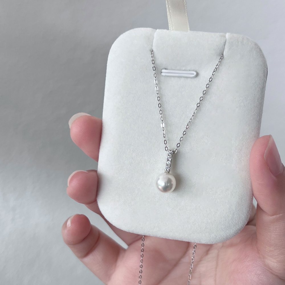 [AKAIA] Saltwater Akoya Pearl Necklace (Round 7.8mm)